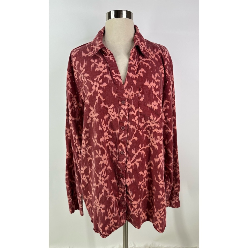 Stylish Burgandy Top